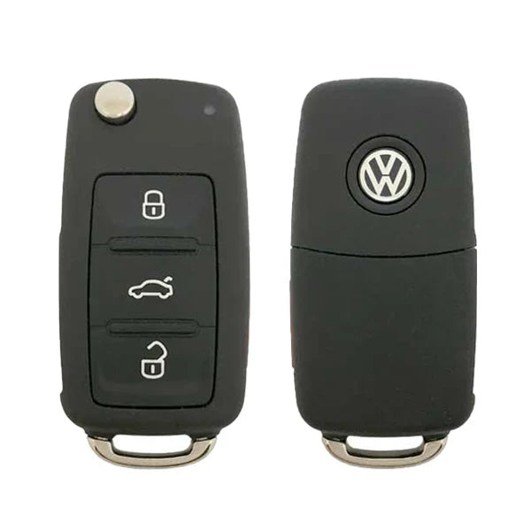 2017-2022 Volkswagen Beetle / Jetta / Passat / Tiguan / 4-Button Flip Key / PN:5K0-837-202-AJ / MQB / 315 MHz / OEM REFURB 2017-2022 Volkswagen Beetle / Jetta / Passat / Tiguan / 4-Button Flip Key / PN:5K0-837-202-AJ / MQB / 315 MHz / OEM REFURB